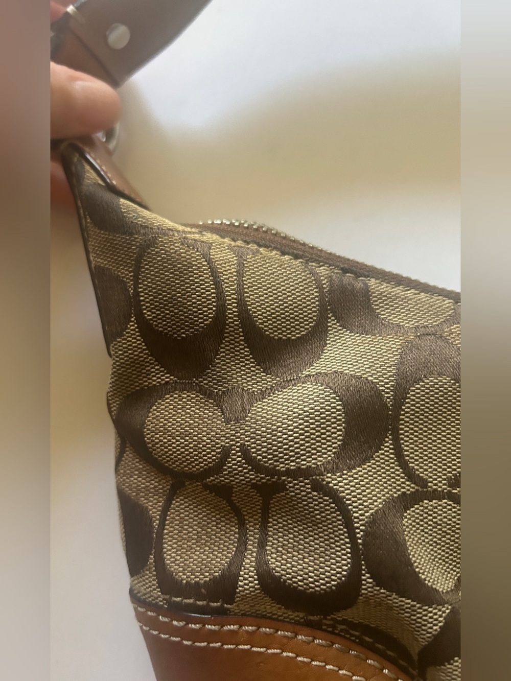 Vtg Coach Hamptons Shoulder Bag - Picture 5 of 16
